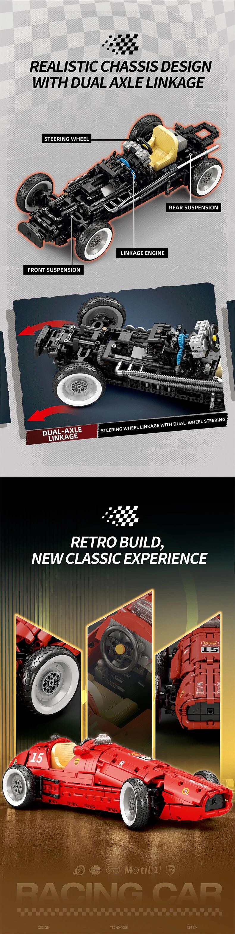 Reobrix 11038 Závodní auto