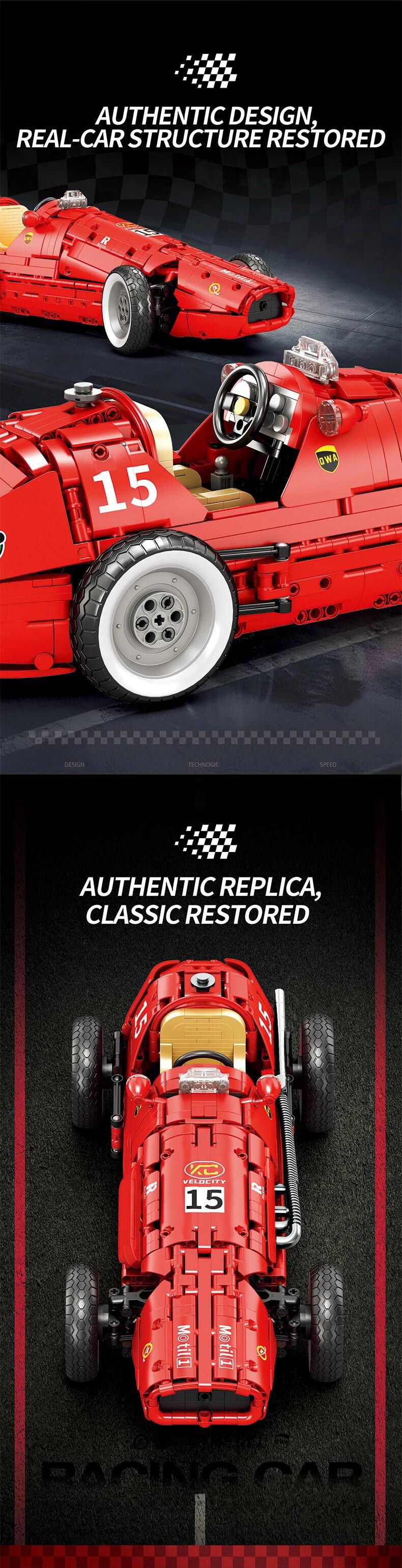 Reobrix 11038 Závodní auto