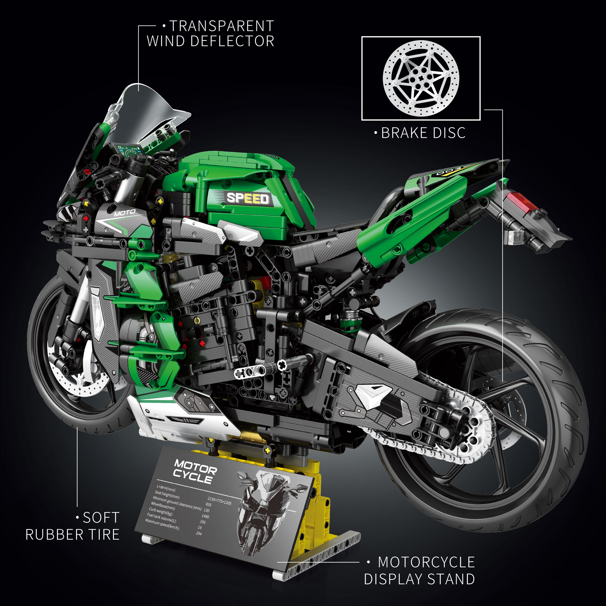 Reobrix 570 Sportovní motocykl