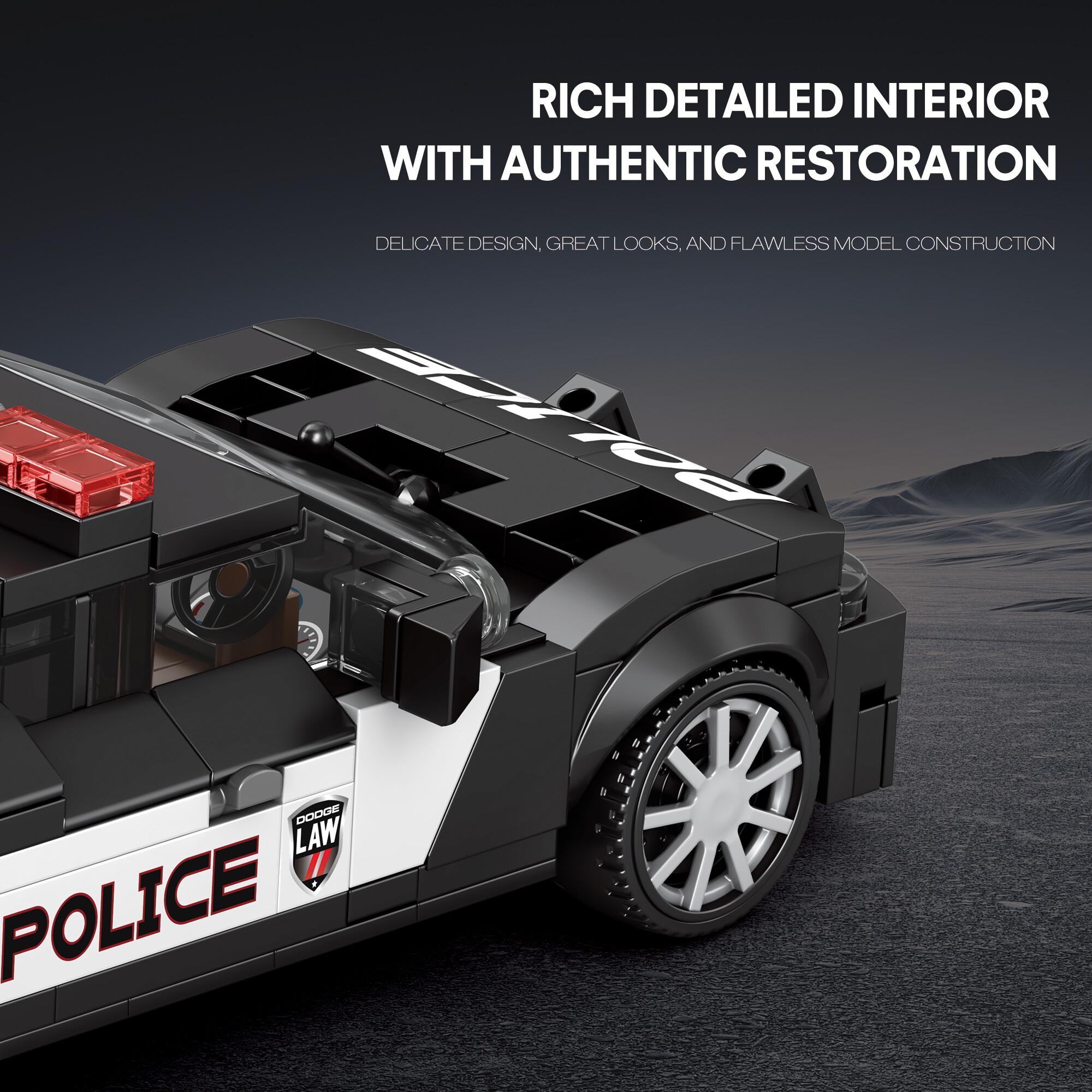 Reobrix 662 Policejní auto