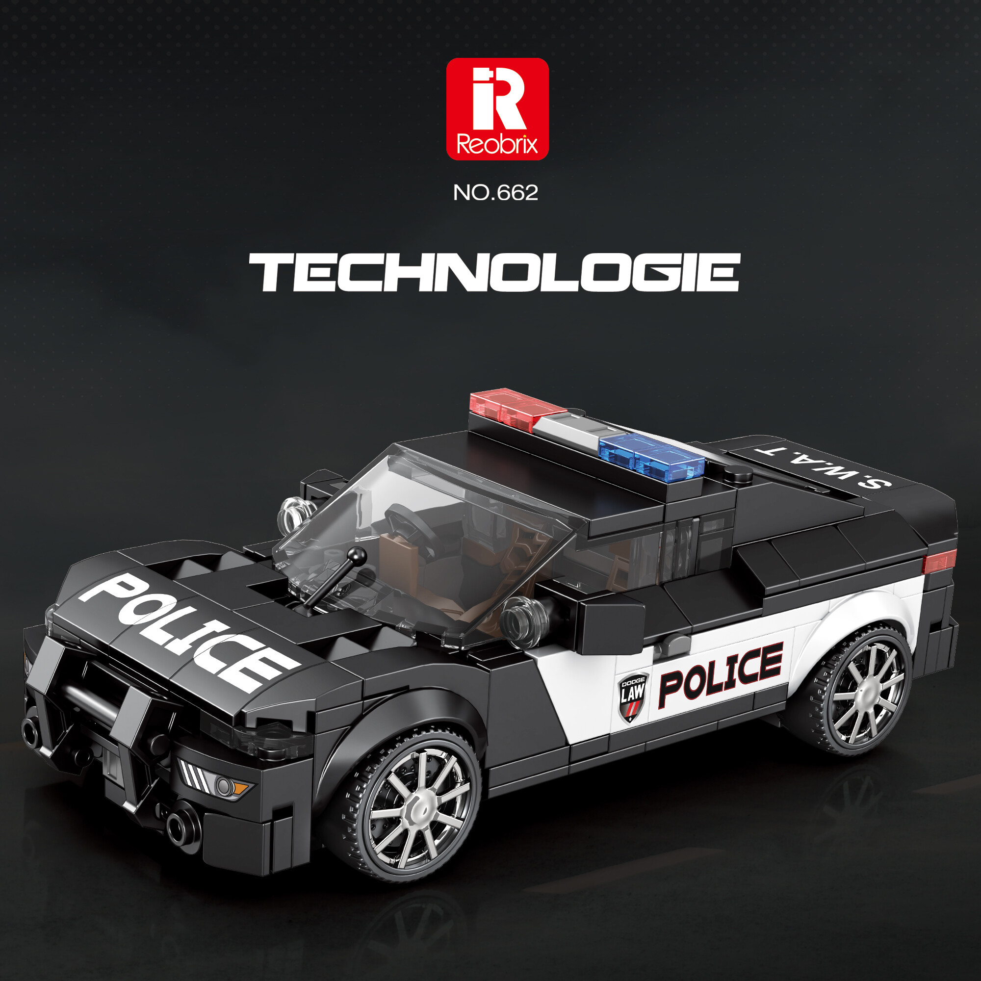 Reobrix 662 Policejní auto