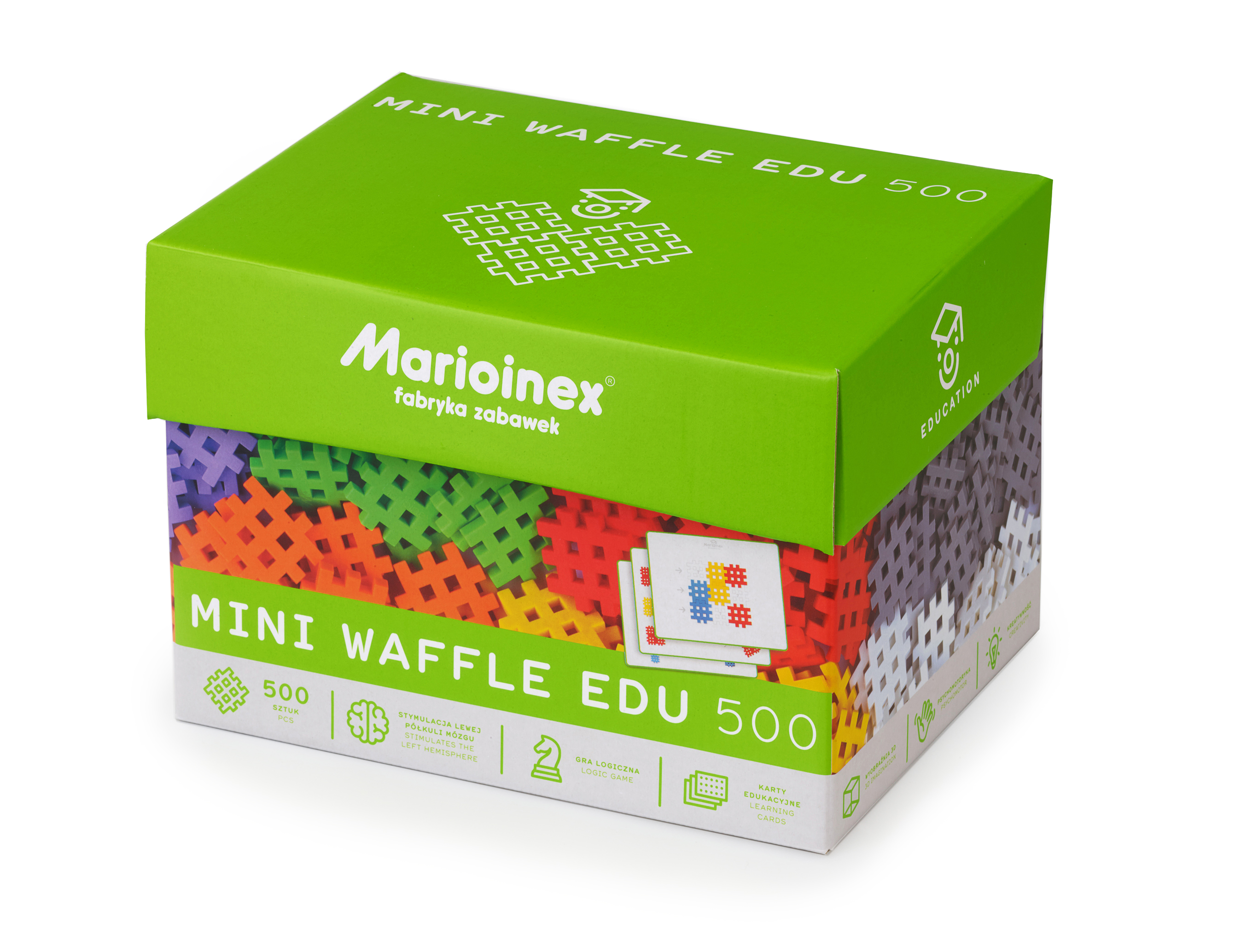 Marioinex MINI WAFLE – 500 ks Vzdělávací
