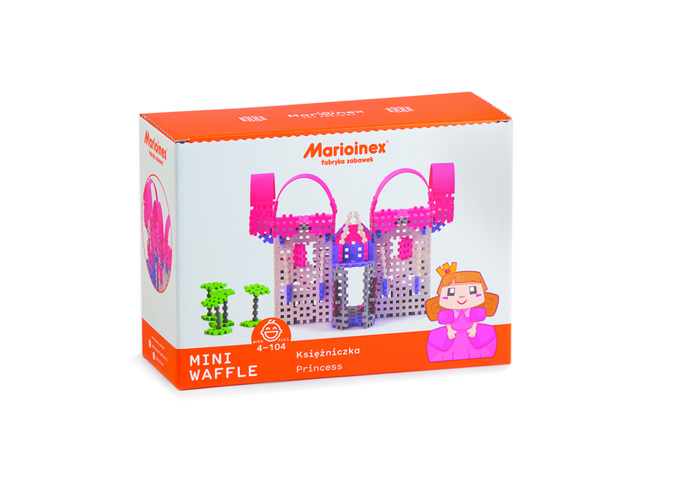 Marioinex MINI WAFLE – Princezna (velká)