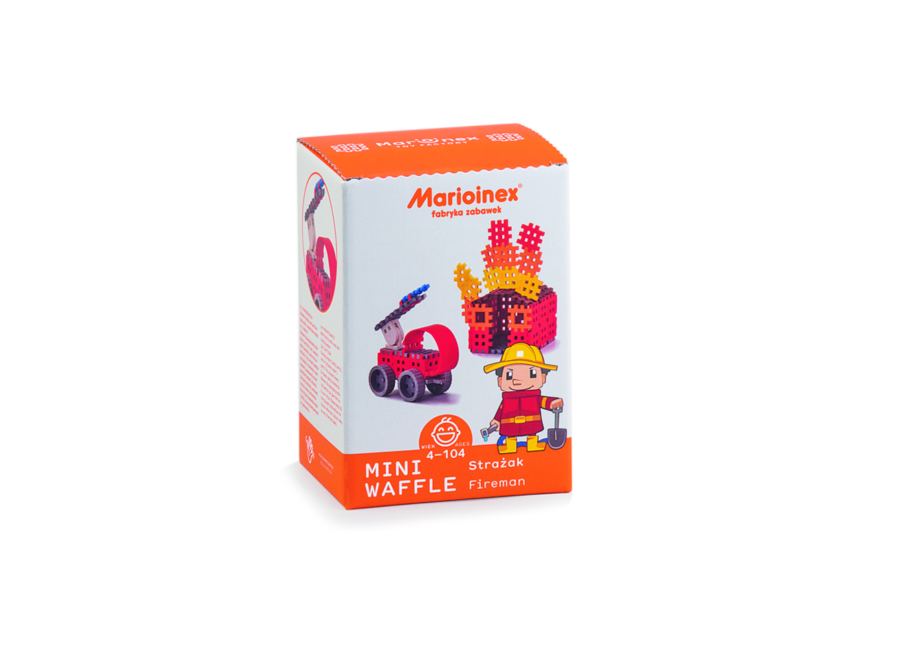 Marioinex MINI WAFLE – Hasič (střední)