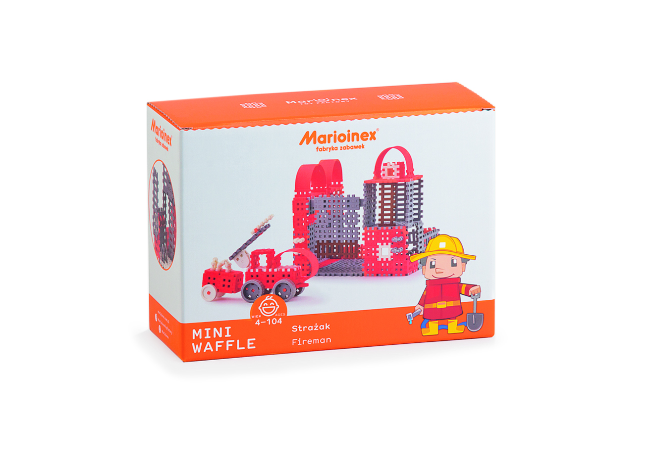 Marioinex MINI WAFLE – Hasič (velký)