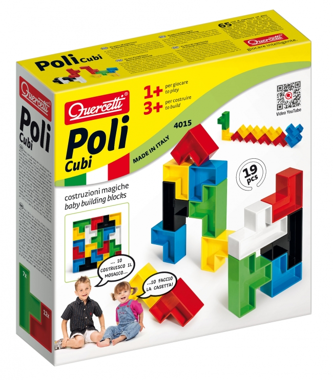 Quercetti 4015 Poli Cubi