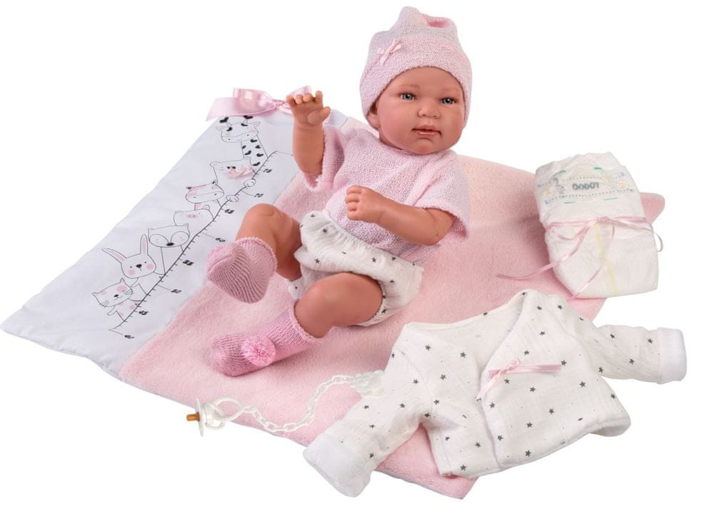 Llorens New Born holčička 84328