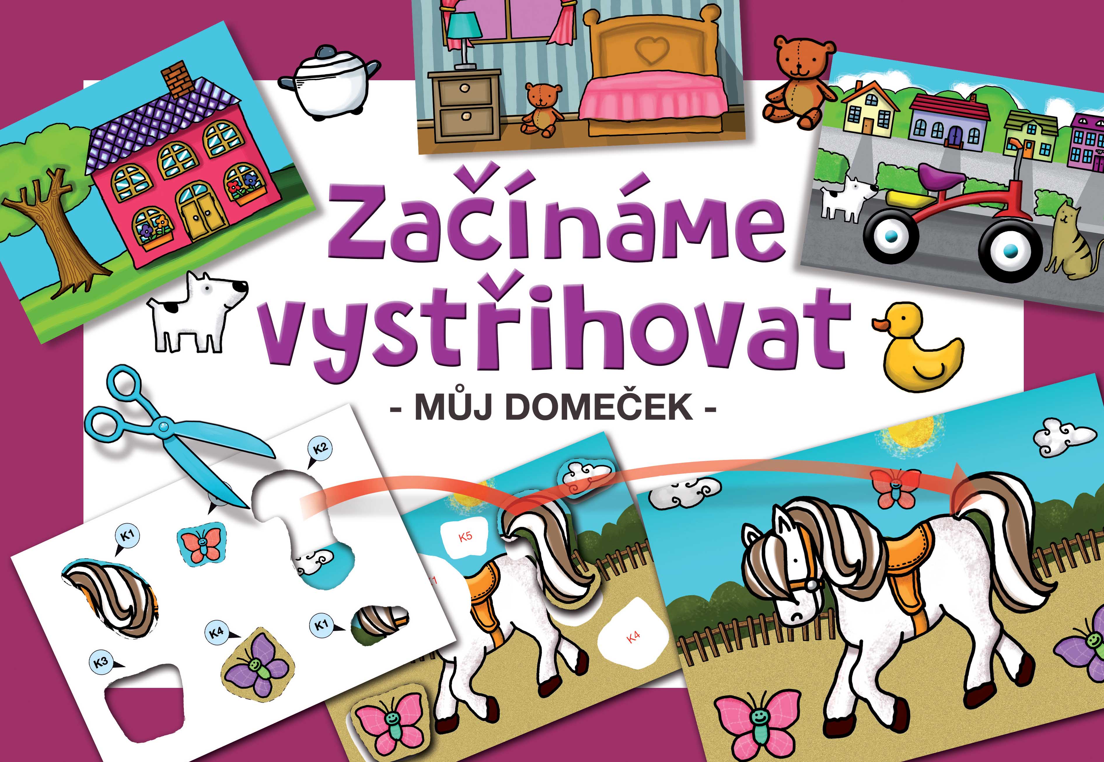 Betexa Začínáme vystřihovat - Můj domeček