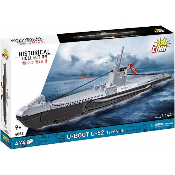 COBI 4852 U-Boot U-52 (Type VIIB) COBI 4852 U-Boot U-52 (Type VIIB)