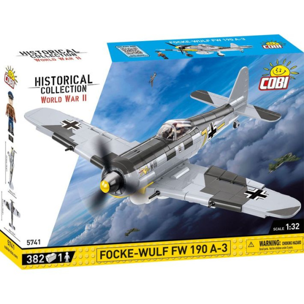 Cobi 5741 německý letoun Focke-Wulf FW 190-A3 Cobi 5741 německý letoun Focke-Wulf FW 190-A3