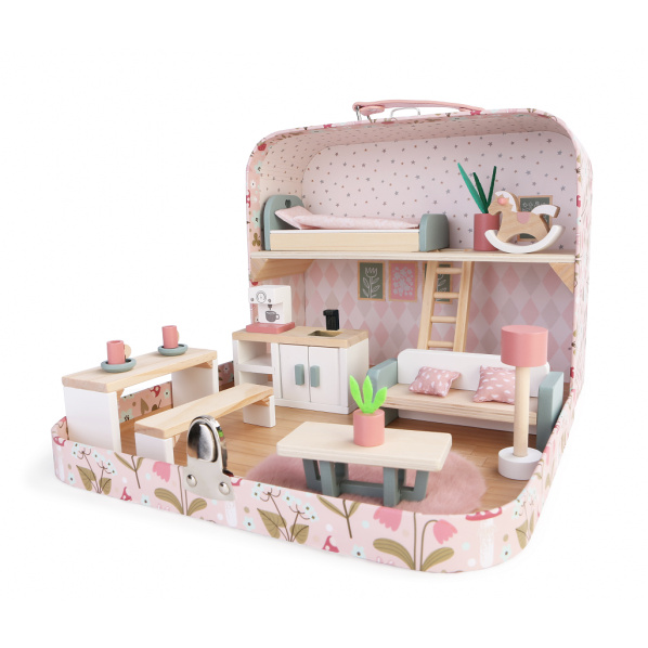 2Kids Toys Domeček pro panenky v kufříku Kuchyně