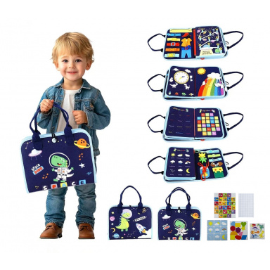 2Kids Toys Senzorická busy kniha Vesmír