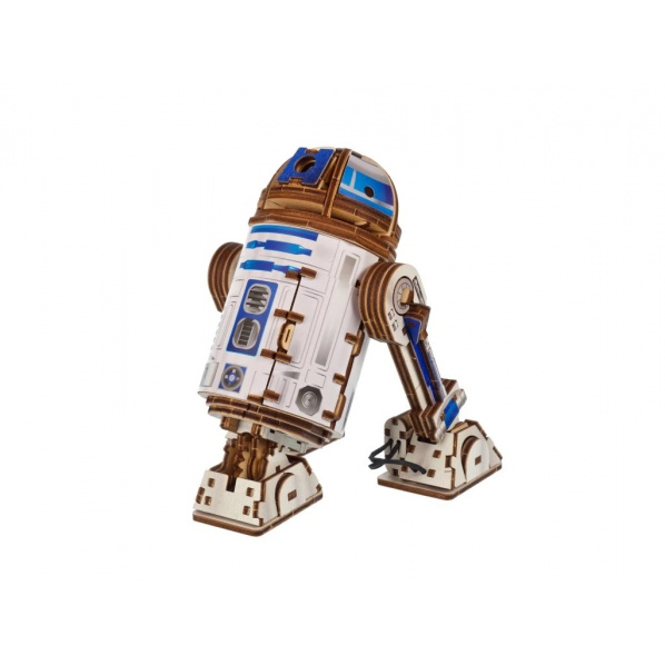Ugears 3D dřevěná mechanická skládačka Star Wars R2-D2