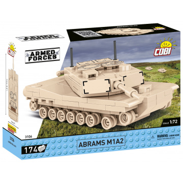 COBI 3106 Americký tank ABRAMS M1A2
