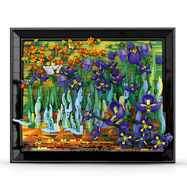Reobrix 66701 Van Gogh Kosatce – nástěnná dekorace