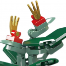 Mould King 24113 Mini květiny v květináči – Slunečnice, Třešňový květ, Květ fantazie