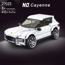 Mould King 27025 Model auta Porsche Cayenne