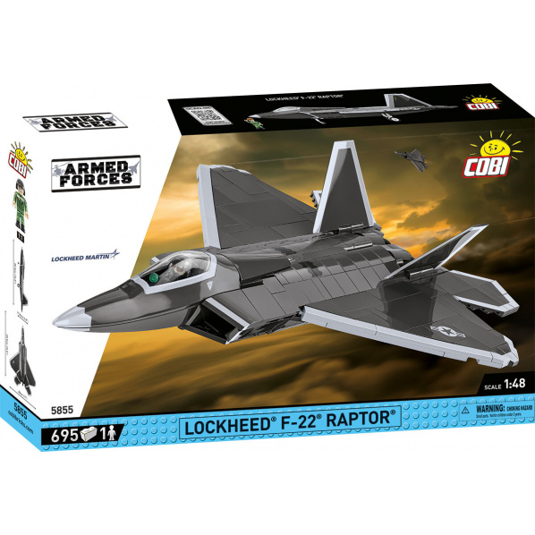 Cobi 5855 Americký letoun Lockheed F-22 Raptor