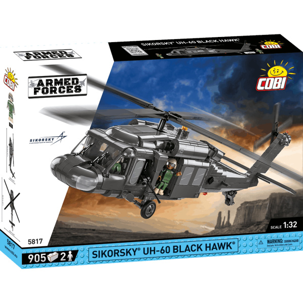 Cobi 5817 Americký vrtulník Sikorsky UH-60 Black Hawk