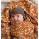 A Little Lovely Company - Mušelínová osuška XL, blossom - caramel