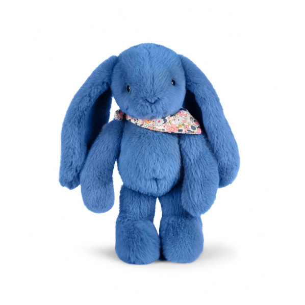 Doudou Plyšový králíček s šátkem modrý 35 cm Doudou Plyšový králíček s šátkem modrý 35 cm