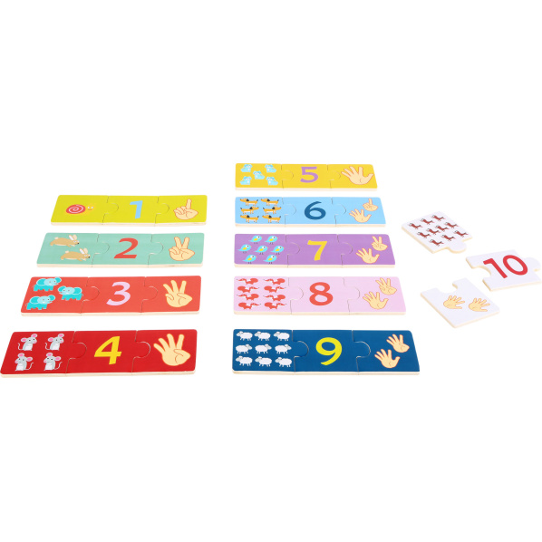 small foot Dřevěné puzzle Počítání small foot Dřevěné puzzle Počítání