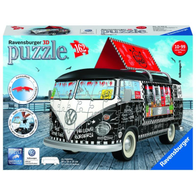 Ravensburger VW Autobus pojízdné občerstvení, 3D, 162 dílků