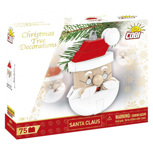 COBI 20011 Ozdoba na stromeček Santa Claus COBI 20011 Ozdoba na stromeček Santa Claus