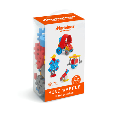 Marioinex MINI WAFLE – 70 ks Konstruktér (chlapci)