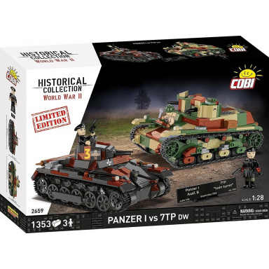 COBI 2659 Set tanků Panzer I vs 7TP