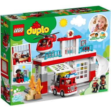 LEGO DUPLO 10970 Hasičská stanice a vrtulník