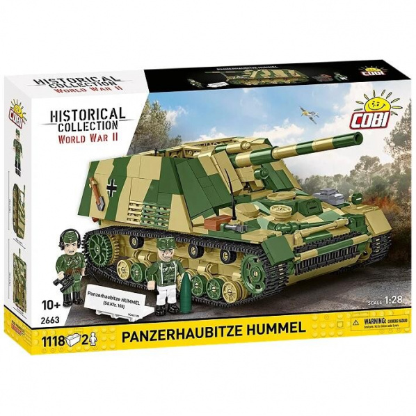 COBI 2663 Panzerhaubitze Hummel (Sd.Kfz.165) COBI 2663 Panzerhaubitze Hummel (Sd.Kfz.165)