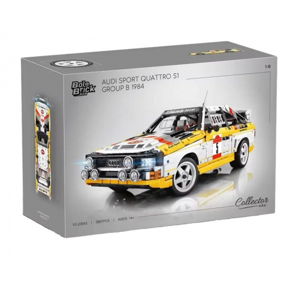 Bole Brick 23043 Závodní automobil Audi Quattro S1 Sport 1984 Bole Brick 23043 Závodní automobil Audi Quattro S1 Sport 1984
