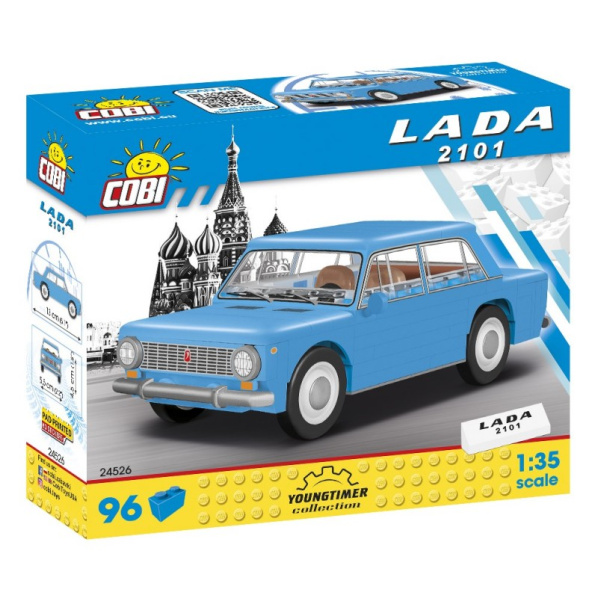 Cobi 24526 Youngtimer Lada 2101, 1:35, 96 k