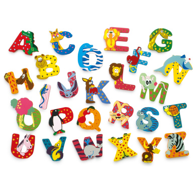 Dřevěná abecedy 1ks - písmenko C