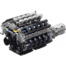 Mould King 10250 Pokročilý závodní motor LR V10