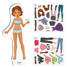 Quercetti 02926_PO Magnetic Fashion Laura
