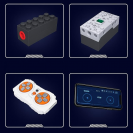 Mould King 12045 Elektrická RC lokomotiva Vectron