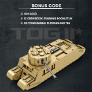 Reobrix 77032 Tank TOG II – World of Tanks