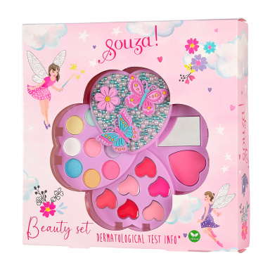 Souza! - Rozkládací dětská make-up sada – srdce
