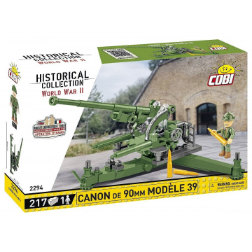 COBI 2294 Francouzský protiletadlový kanon Modele 39