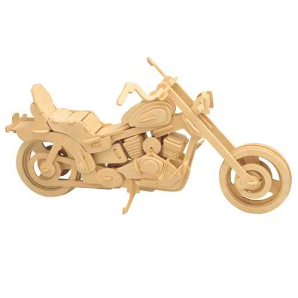 Woodcraft Dřevěné 3D puzzle motorka Harley Davidson I Woodcraft Dřevěné 3D puzzle motorka Harley Davidson I