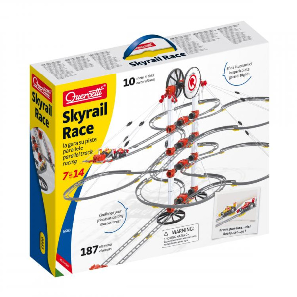 Quercetti 06663 Skyrail - Race parallel track racing