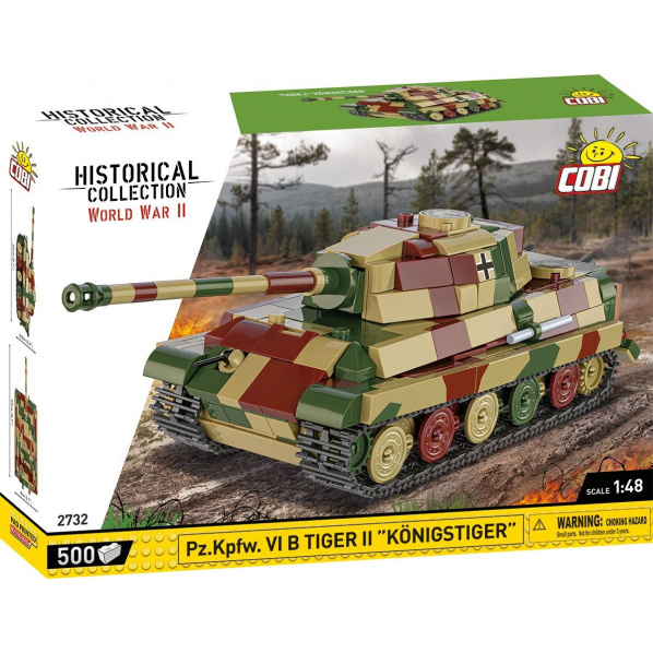 COBI 2732 Pz.Kpfw. VI B Tiger II Königstiger COBI 2732 Pz.Kpfw. VI B Tiger II Königstiger