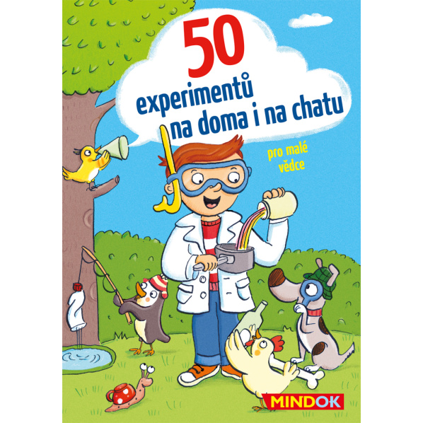 Mindok 50 experimentů na doma i na chatu