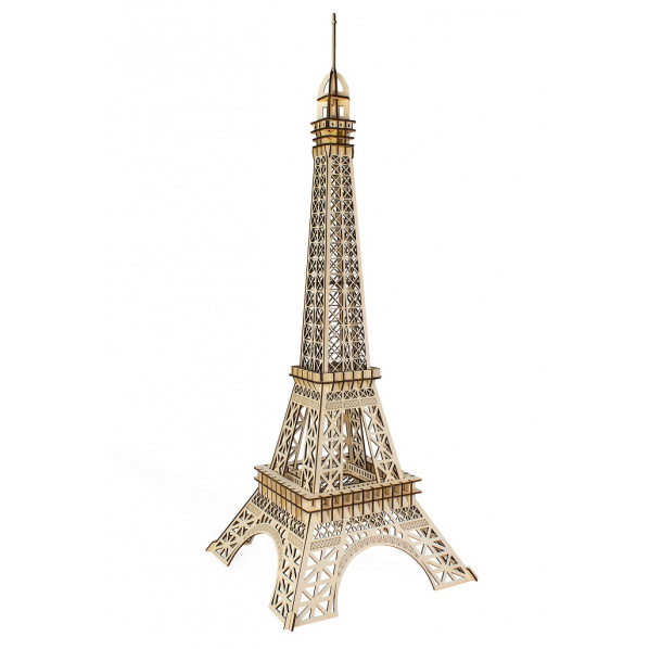 Woodcraft Dřevěné 3D puzzle Eiffelova věž velká Woodcraft Dřevěné 3D puzzle Eiffelova věž velká