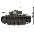 COBI 2597 Německý tank Panzerkampfwagen II Ausf. F