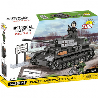 COBI 3127 Německý střední tank Panzerkampfwagen IV Ausf. G