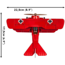 Cobi 2986 Německý stíhací letoun Fokker Dr.I Red Baron