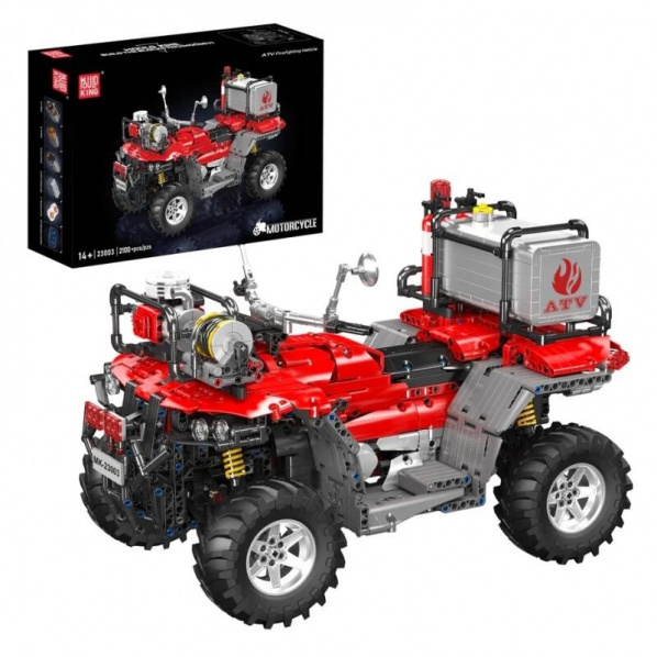 Mould King 23003 Hasičské záchranné vozidlo ATV R/C Mould King 23003 Hasičské záchranné vozidlo ATV R/C